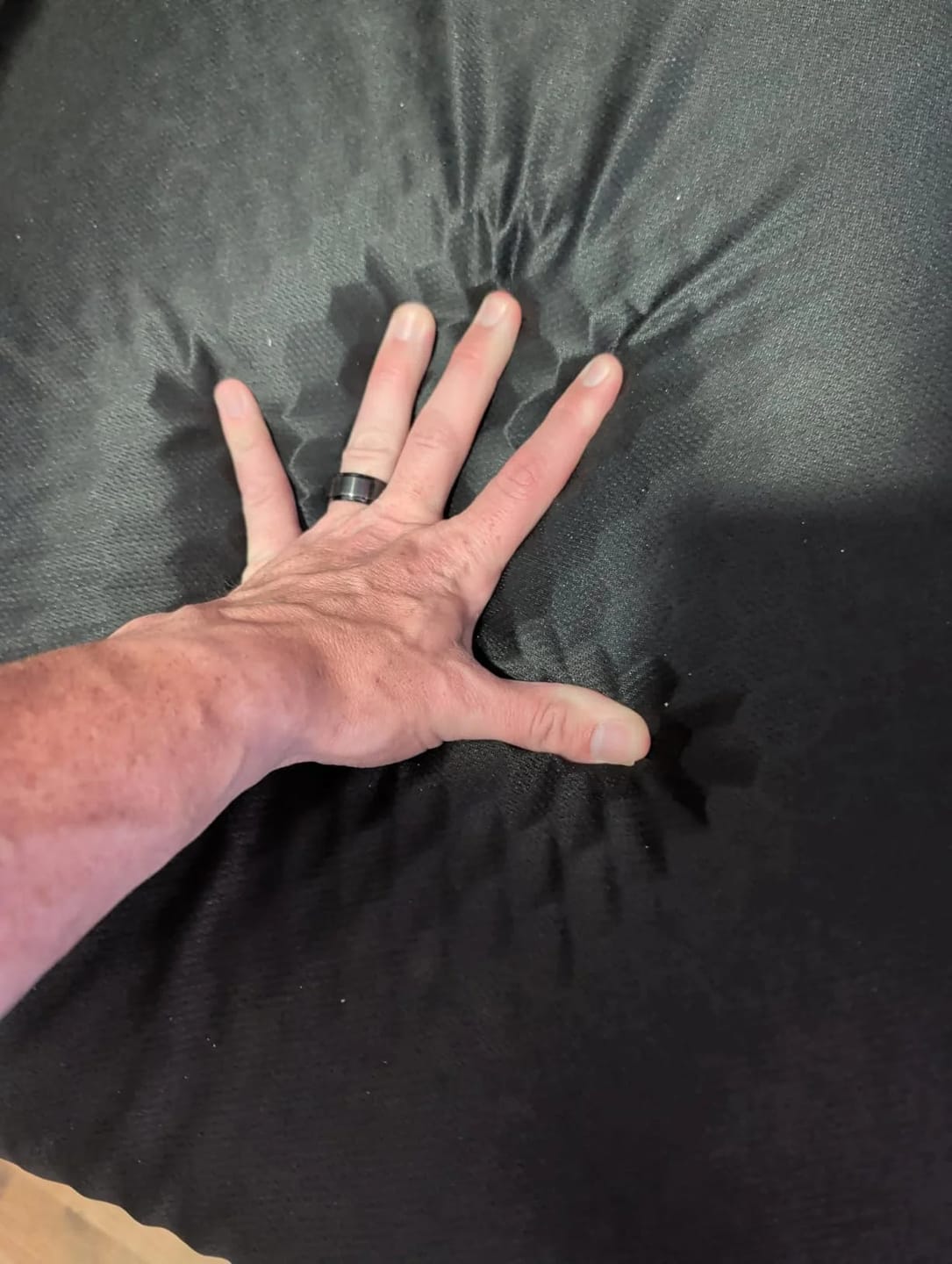 Customer photo review of XL Cooling Gel Seat Cushion