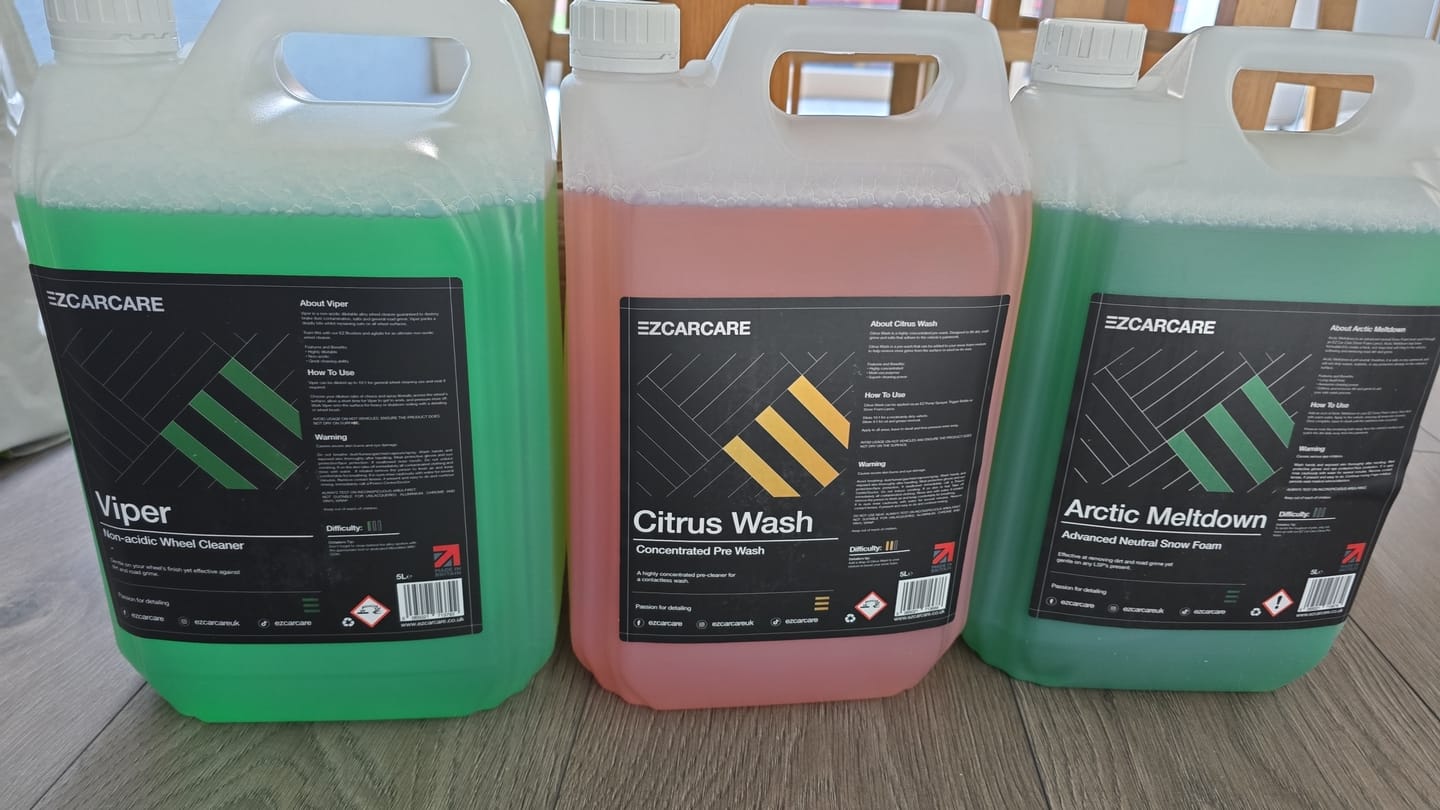 Customer photo review of Citrus Wash - Concentrated Pre Wash | 5 Litres