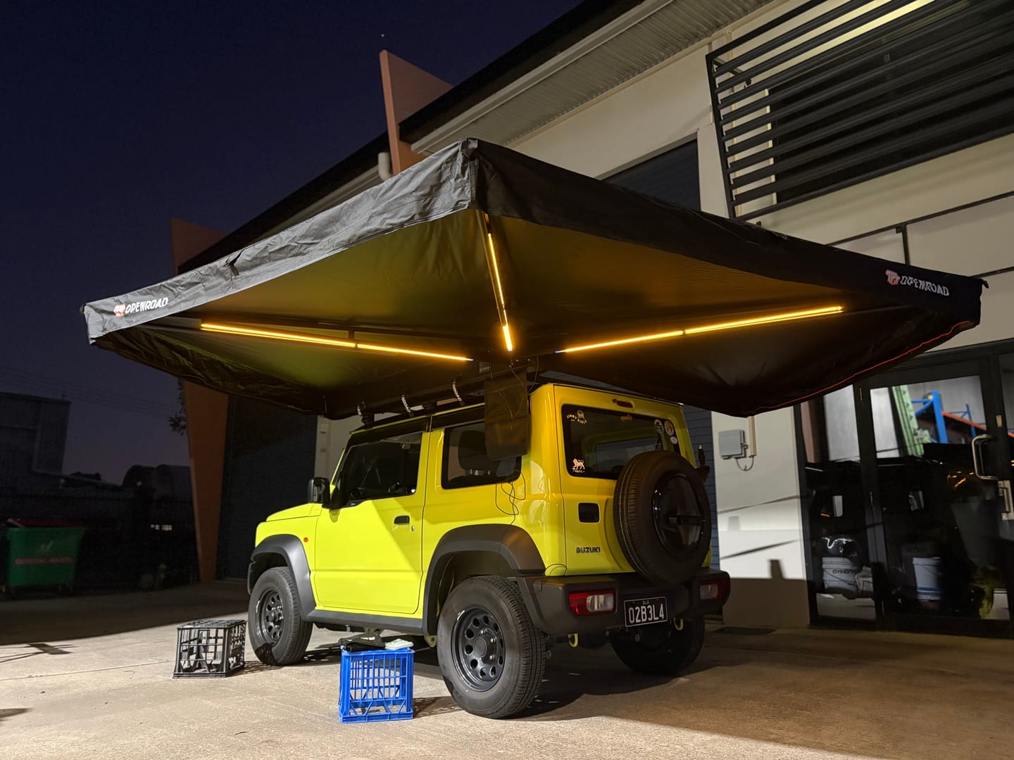 Customer photo review of OPENROAD  270 Free Standing Awning for Camping