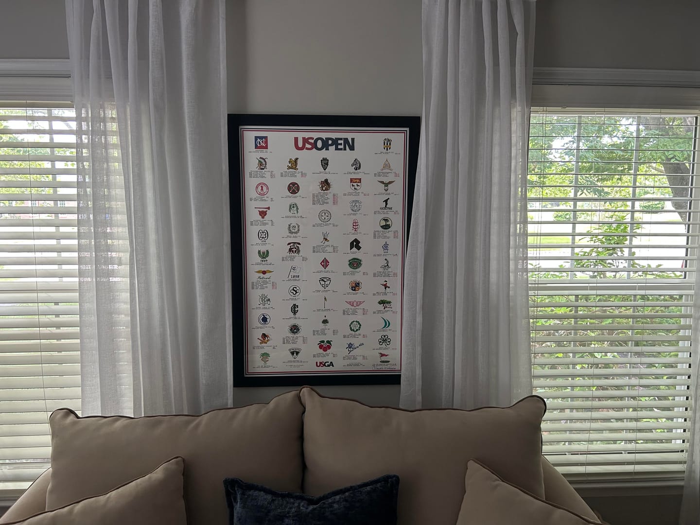 Customer photo review of The History of the U.S. Open (2025 Edition)