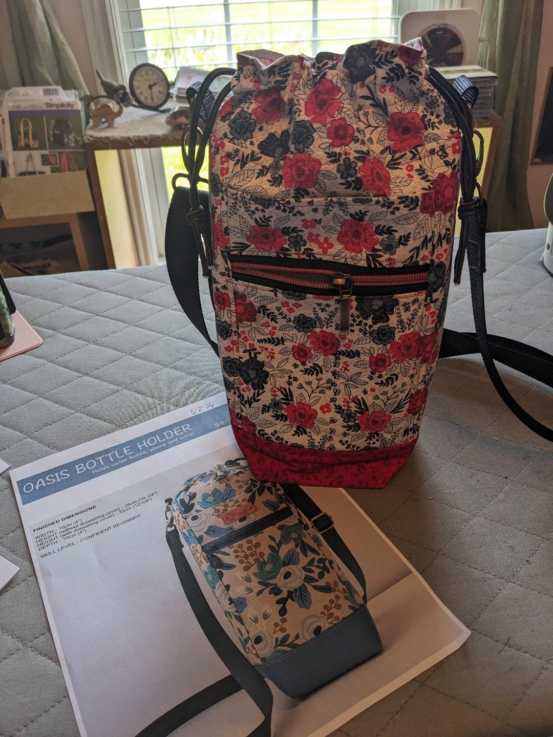 Customer photo review of Oasis Bottle Holder Pattern