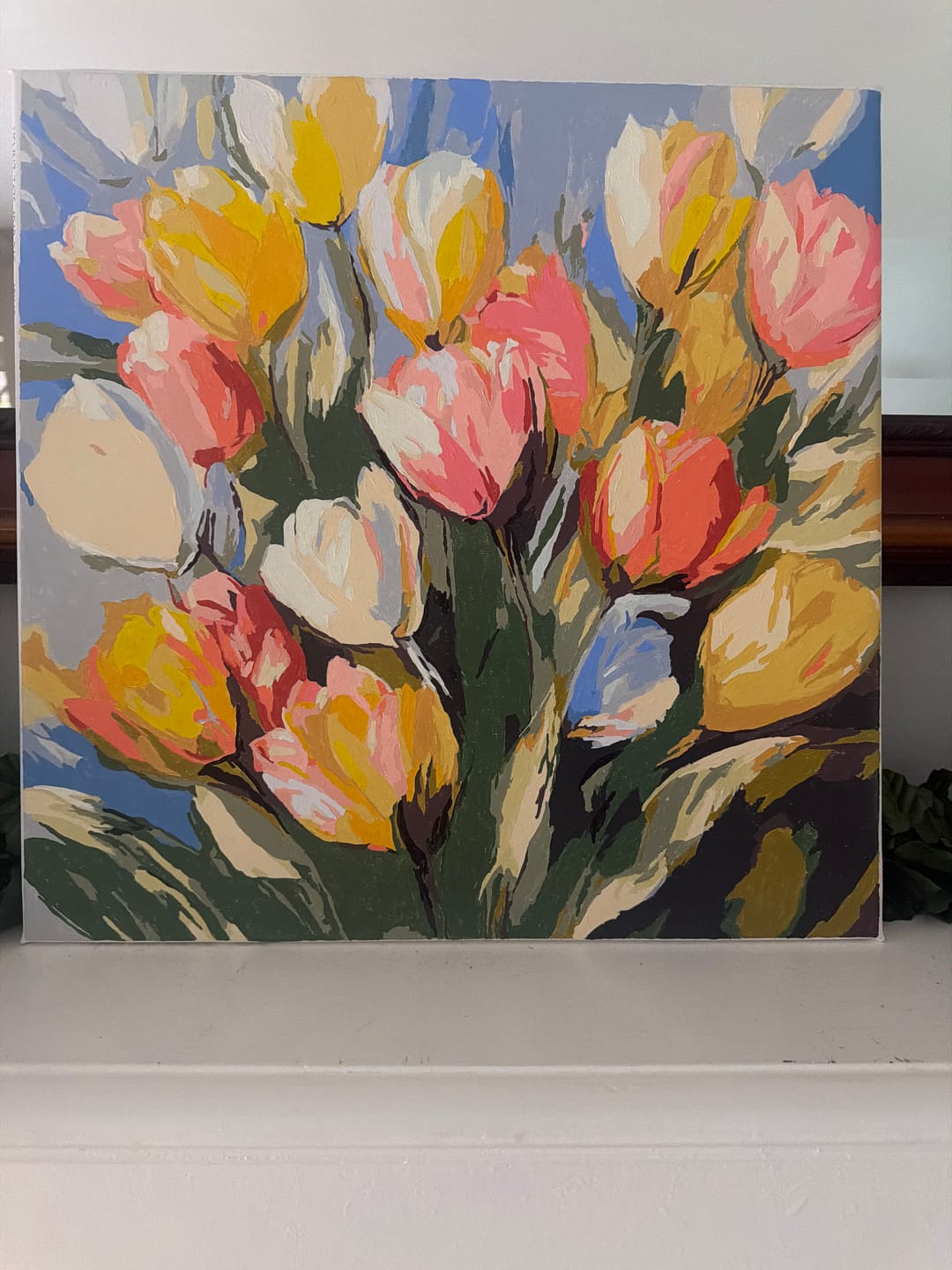 Customer photo review of Paint by Numbers - Blooming Poetry