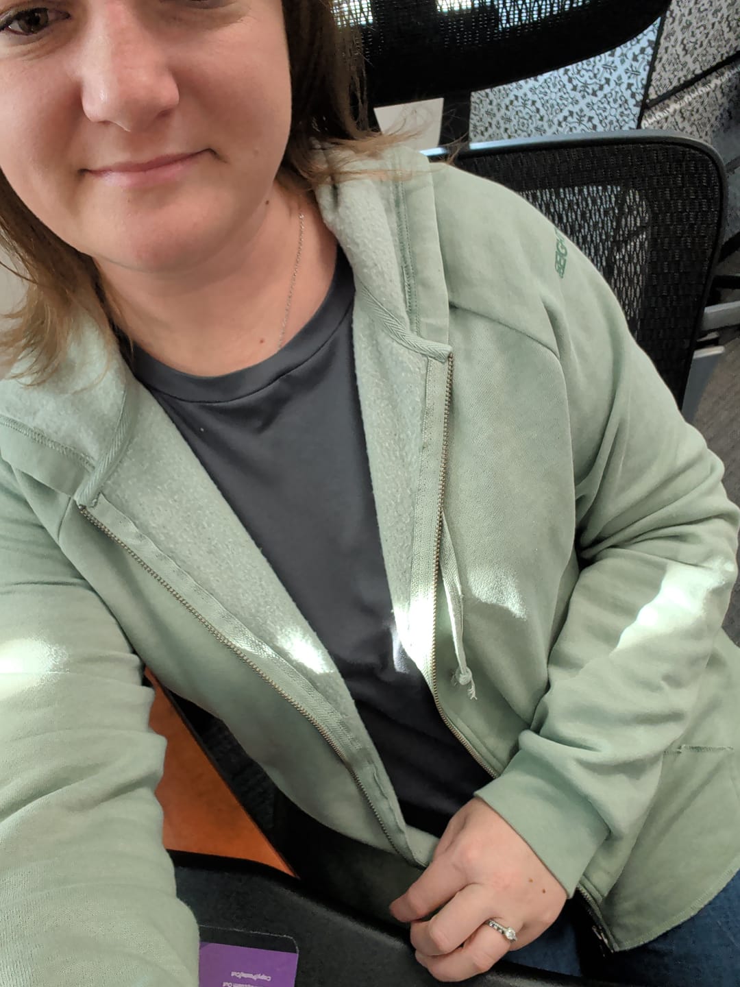 Customer photo review of 80Eighty® Women's Sage ZipHoodie