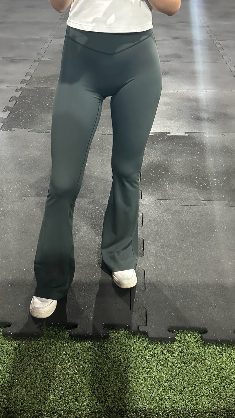Customer photo review of W288 - Vital Flare Leggings (Short)