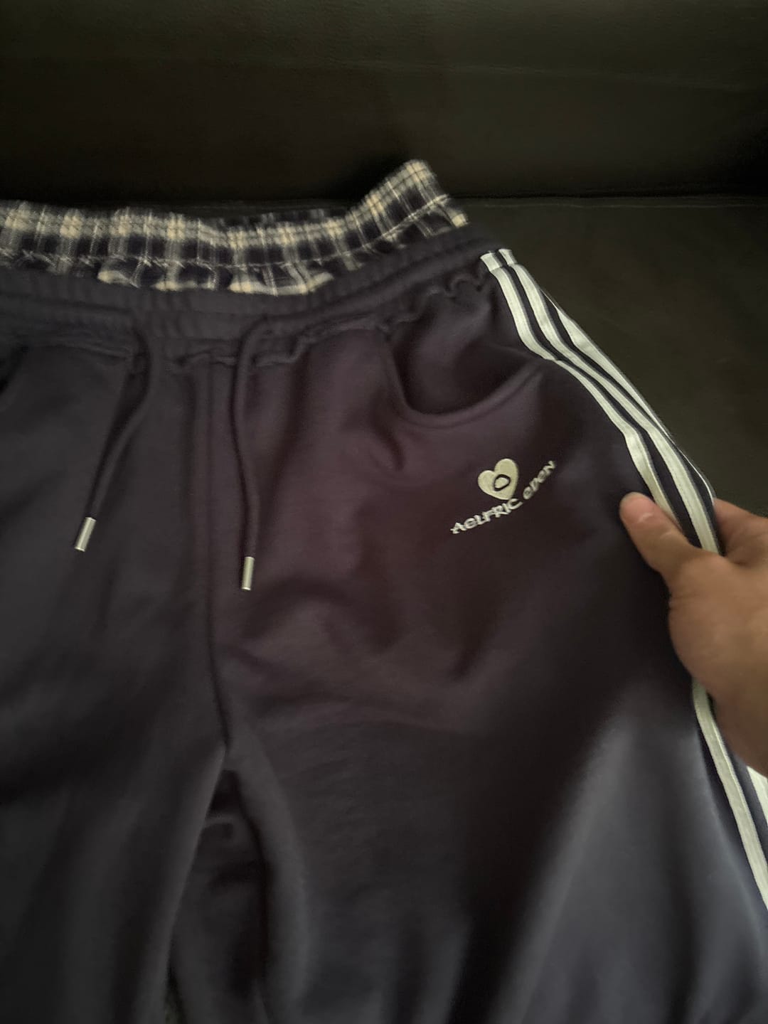 Customer photo review of Aelfric Eden Double Waist Baggy Sweatpants