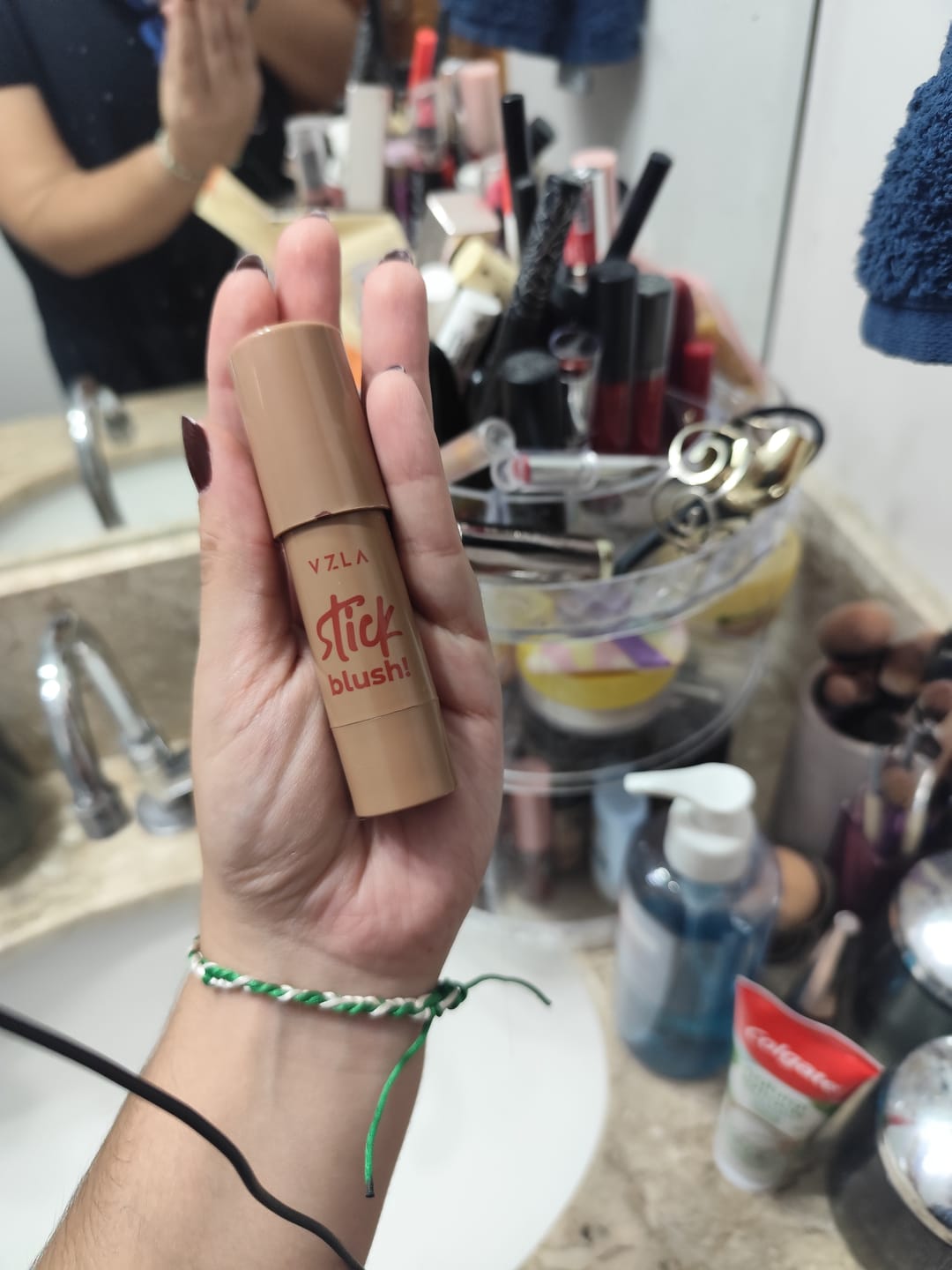 Customer photo review of Blush Stick Cinnamon - Vizzela