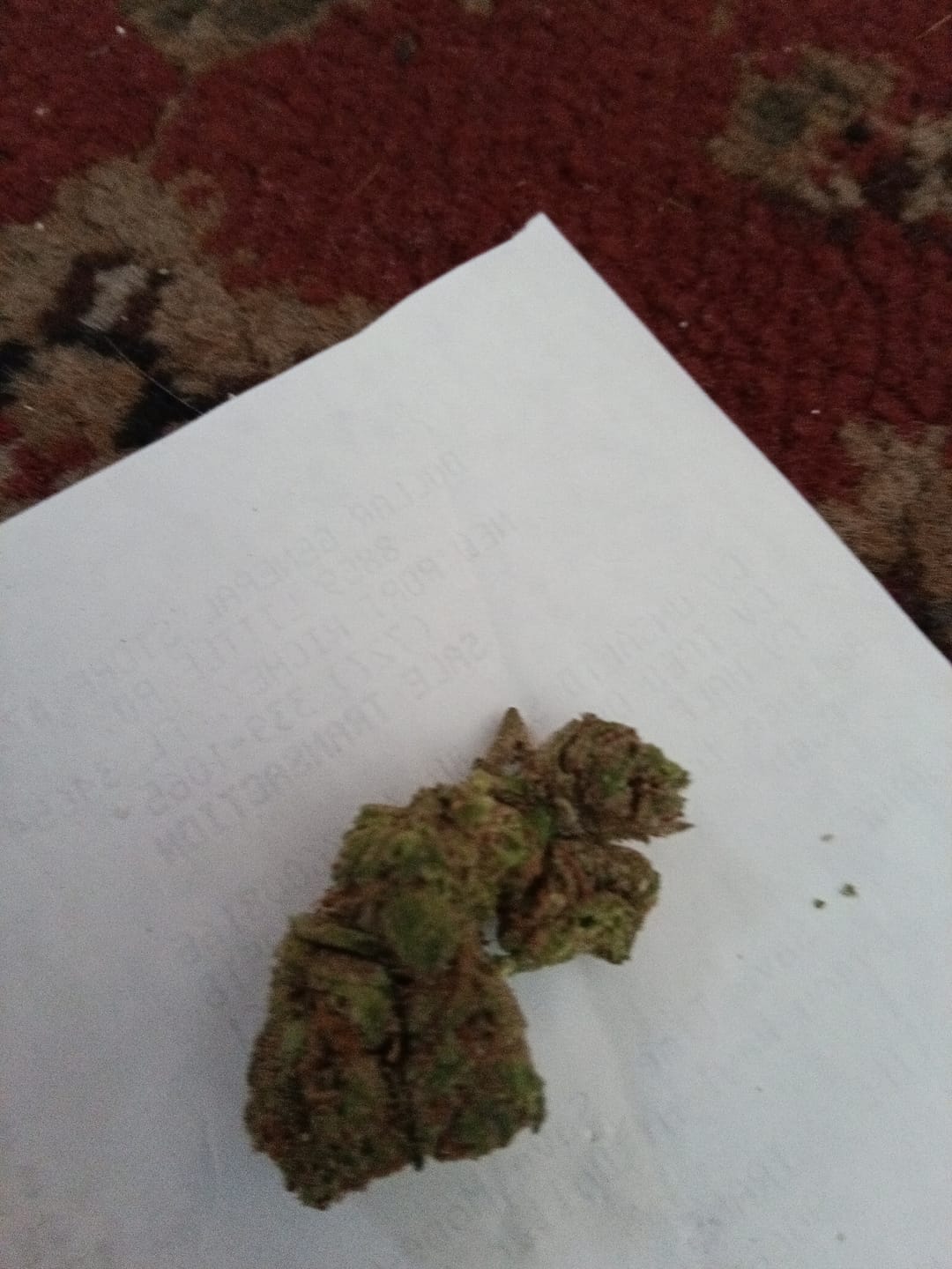 Customer photo review of Raspberry Kush - 4 Grams - Indica