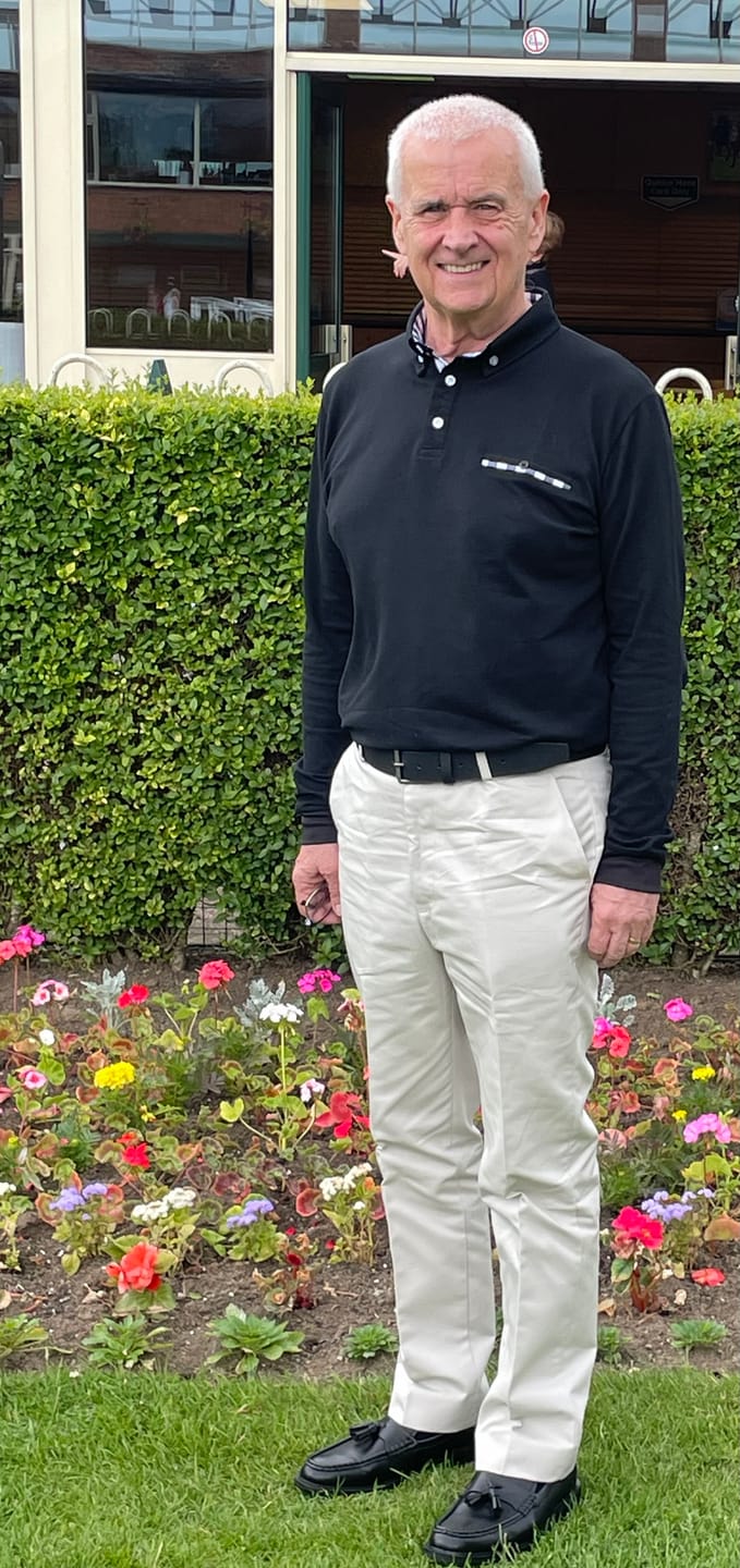 Customer photo review of Sta Prest Trousers - Stone