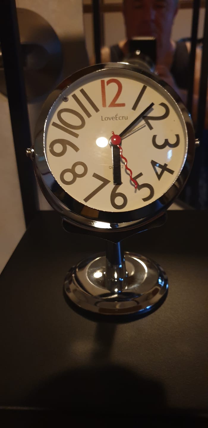 Customer photo review of Orbit Alarm Clock