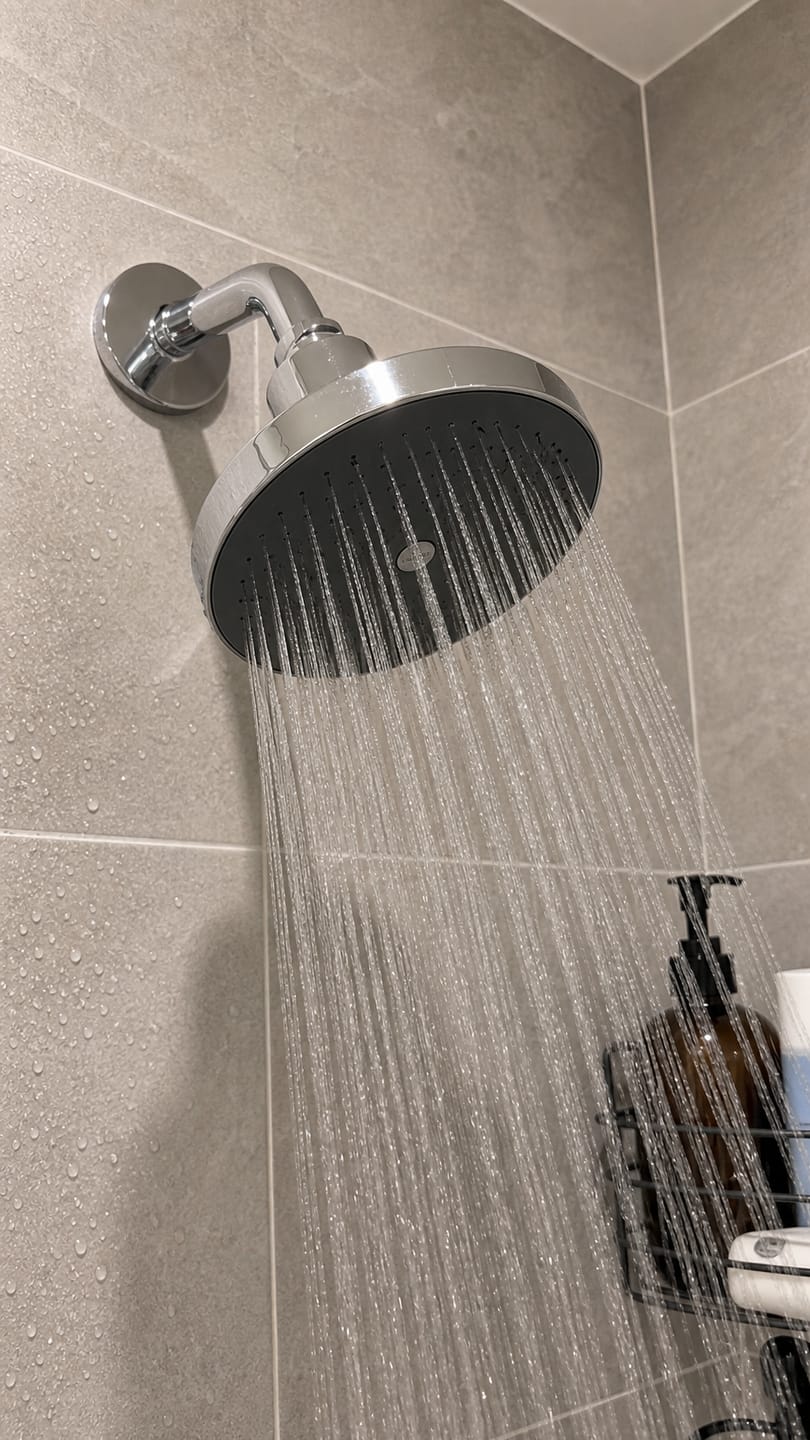 Customer photo review of Ultimate Showerhead