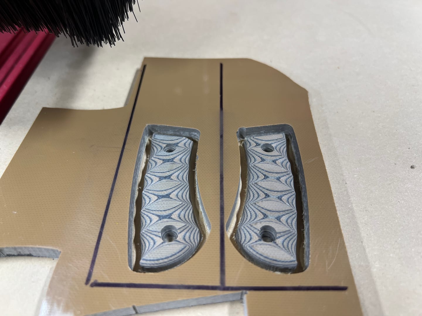 Customer photo review of Class 2 – CNC Handle Manufacturing