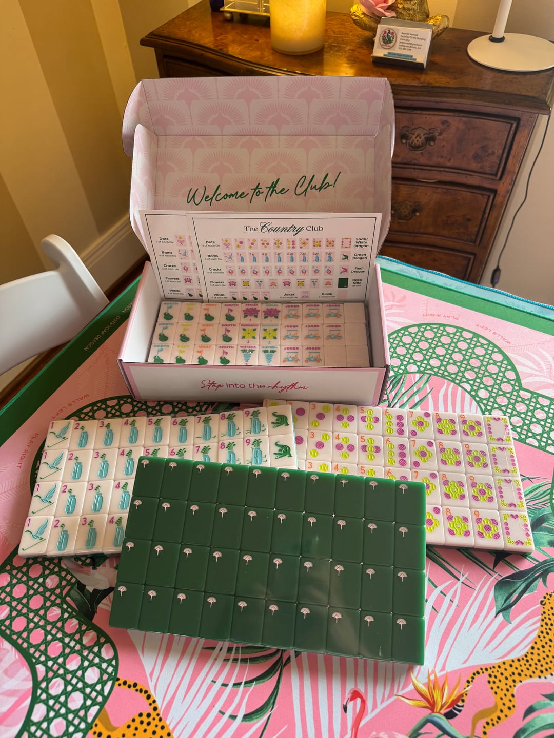 Customer photo review of Palm Royale Mat
