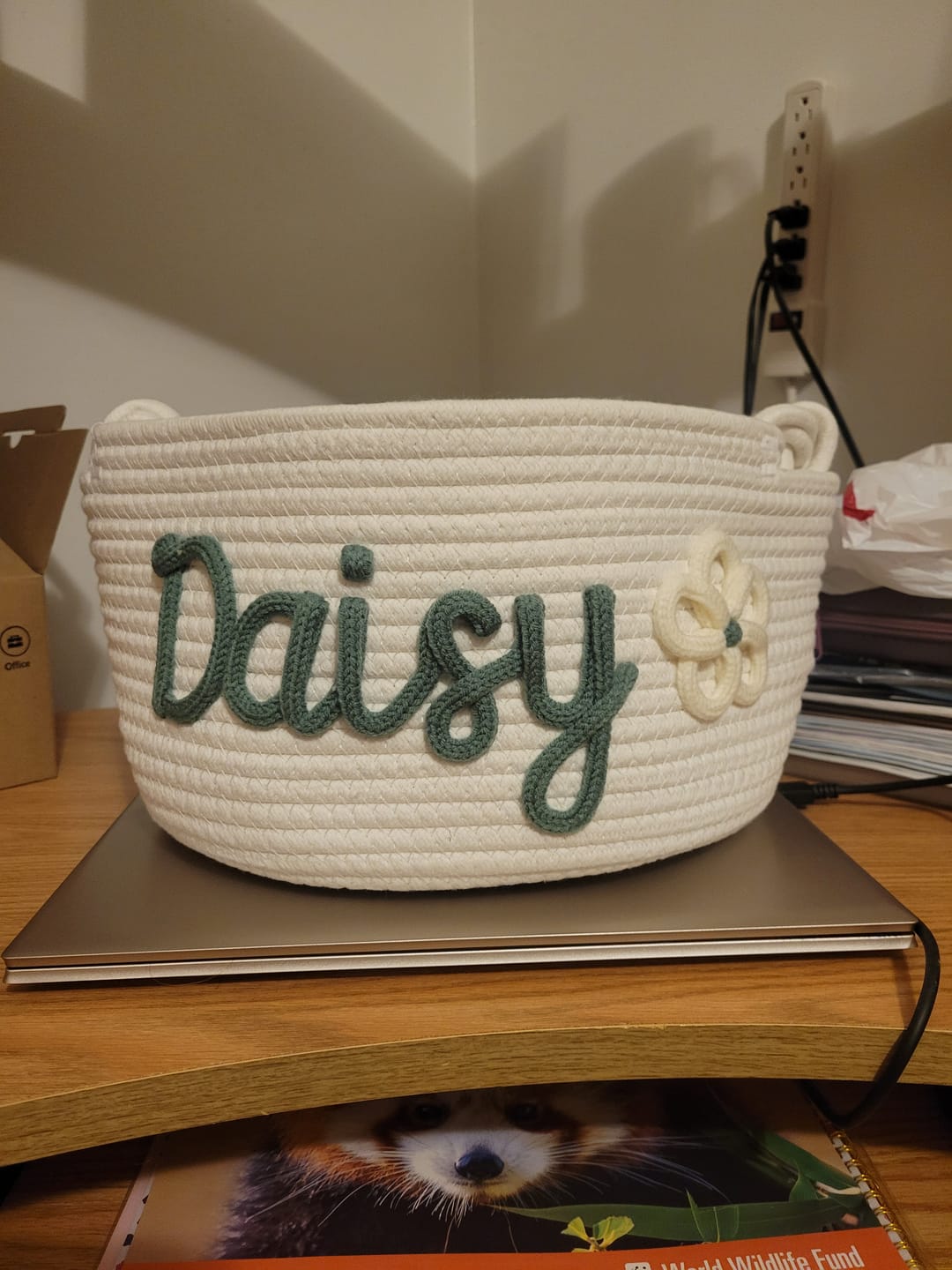 Customer photo review of Basket Size