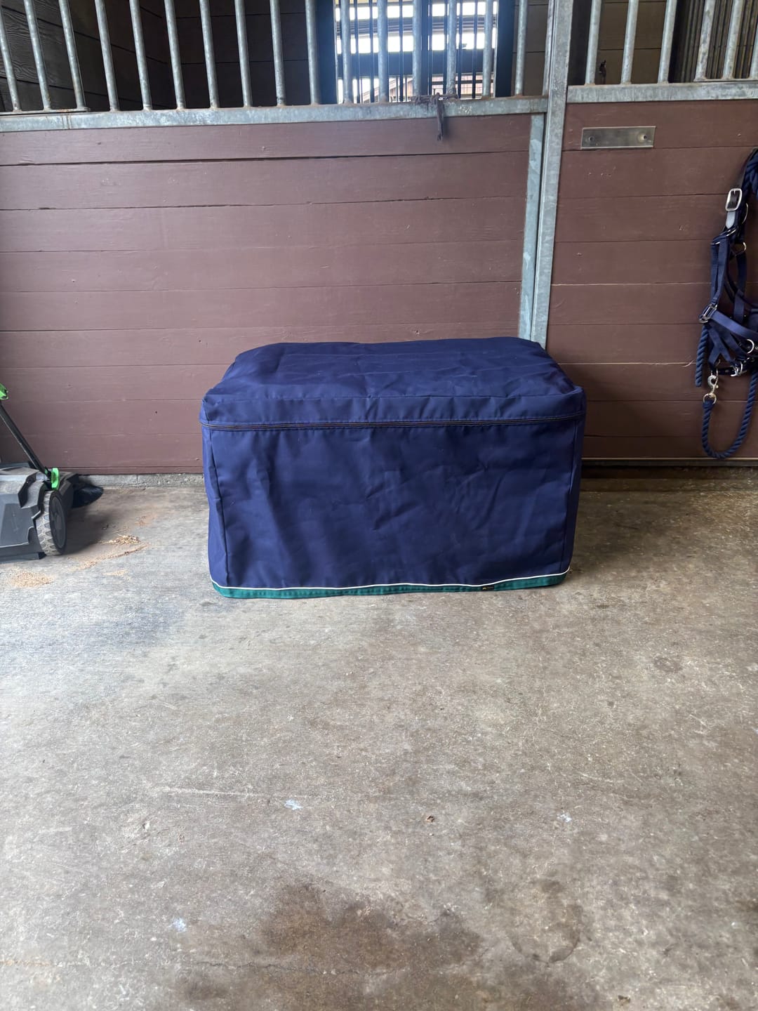 Customer photo review of Custom Tack Trunk Cover - For Any Standard Size Trunk