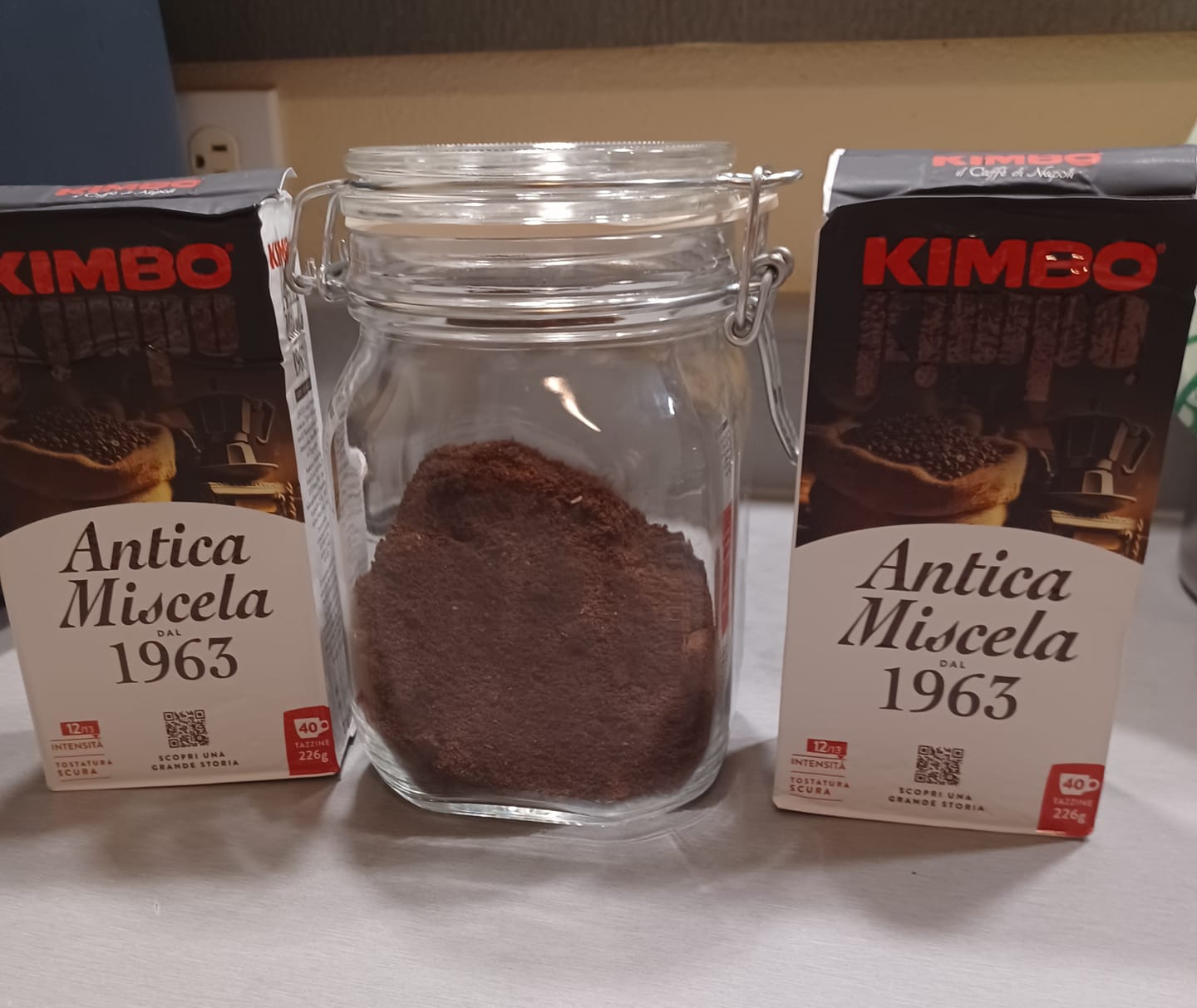 Customer photo review of ANTICA MISCELA 1963 - Ground Coffee 226gr