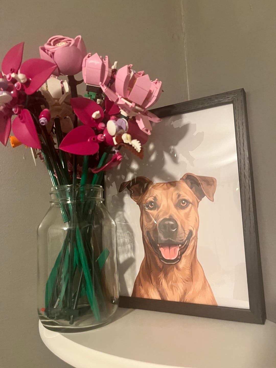 Customer photo review of Modern Pet Portrait - One Pet