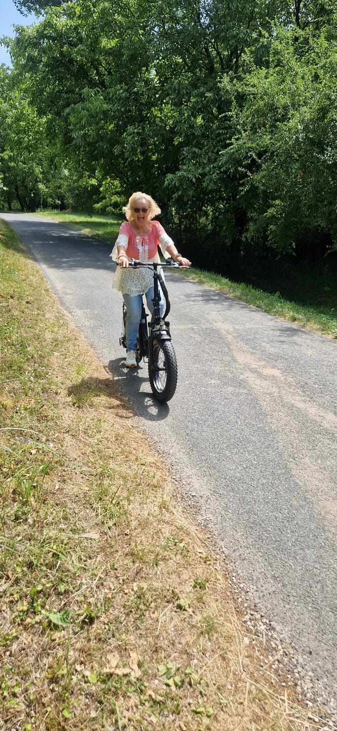 Customer photo review of Touroll S2/S2 Pro Folding Fat Tire Electric Bike