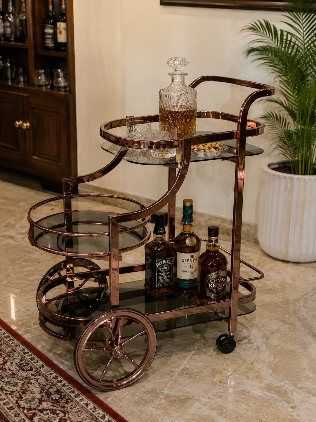 Customer photo review of Muskaan Serving Cart | Serving Trolley