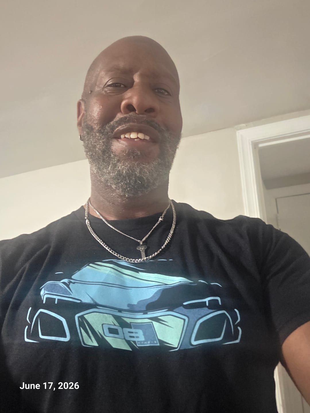 Customer photo review of 80Eighty® Cobalt Beast Shirt