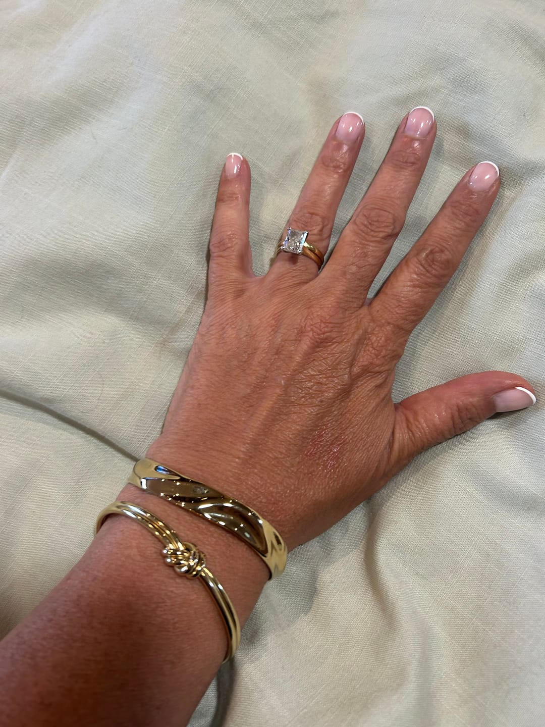 Customer photo review of Knot Bangle