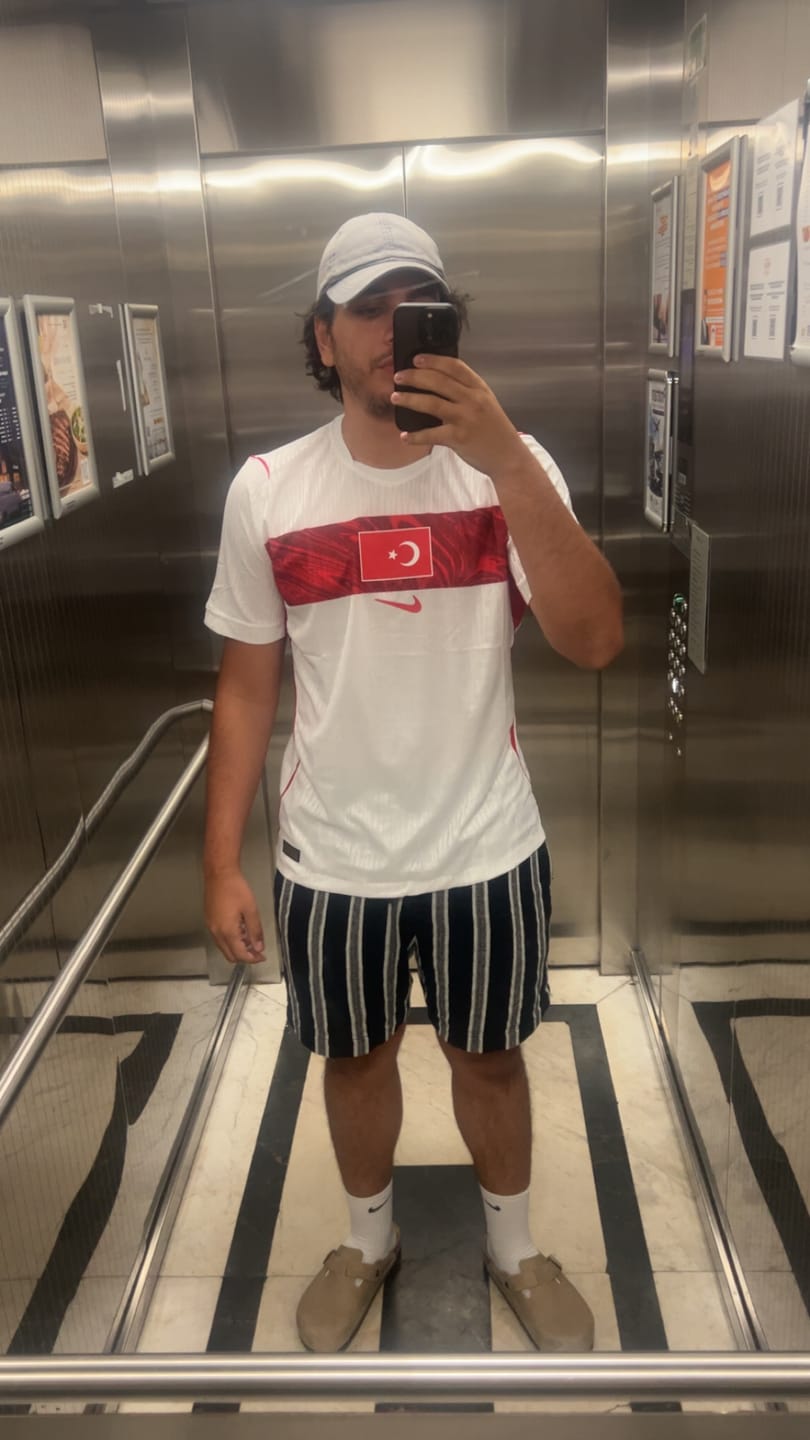 Customer photo review of Türkiye 2026 Dünya Kupası Beyaz Player Futbol Forması