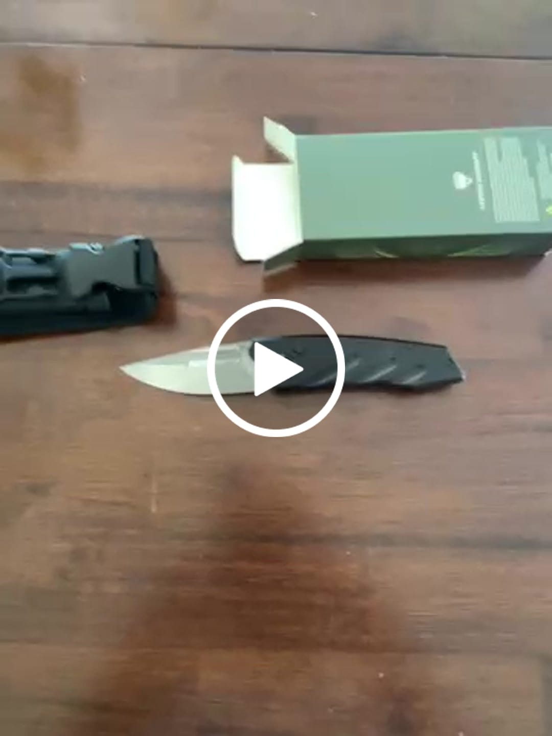 Customer video review of VT Initiate 1 Automatic D2 Knife