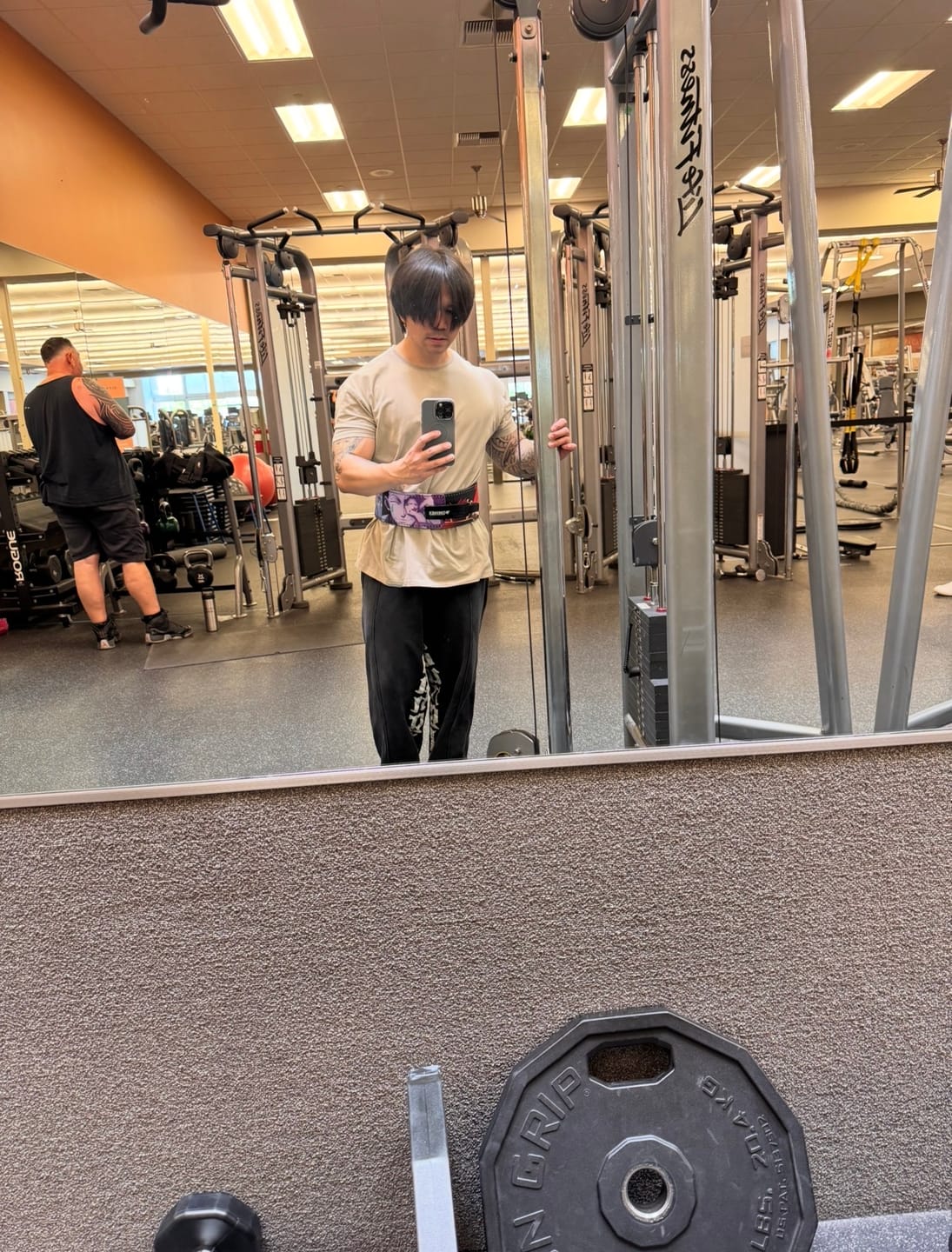 Customer photo review of 4286 - Gold's Iron Legacy Compression Tees