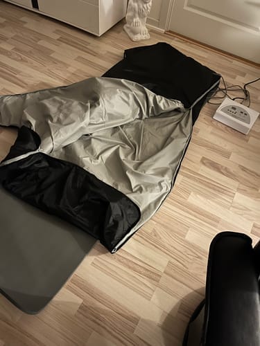 Customer photo review of Infrarødt Saunateppe 2-soner
