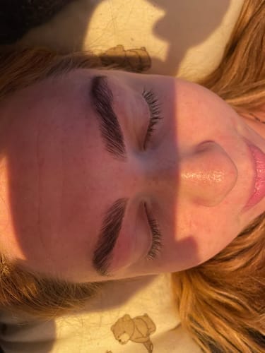 Customer photo review of Brow Lamination Kit