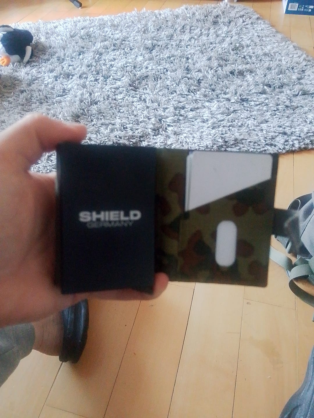 Customer photo review of Tactical Wallet MK2 - 5-Farben Flecktarn