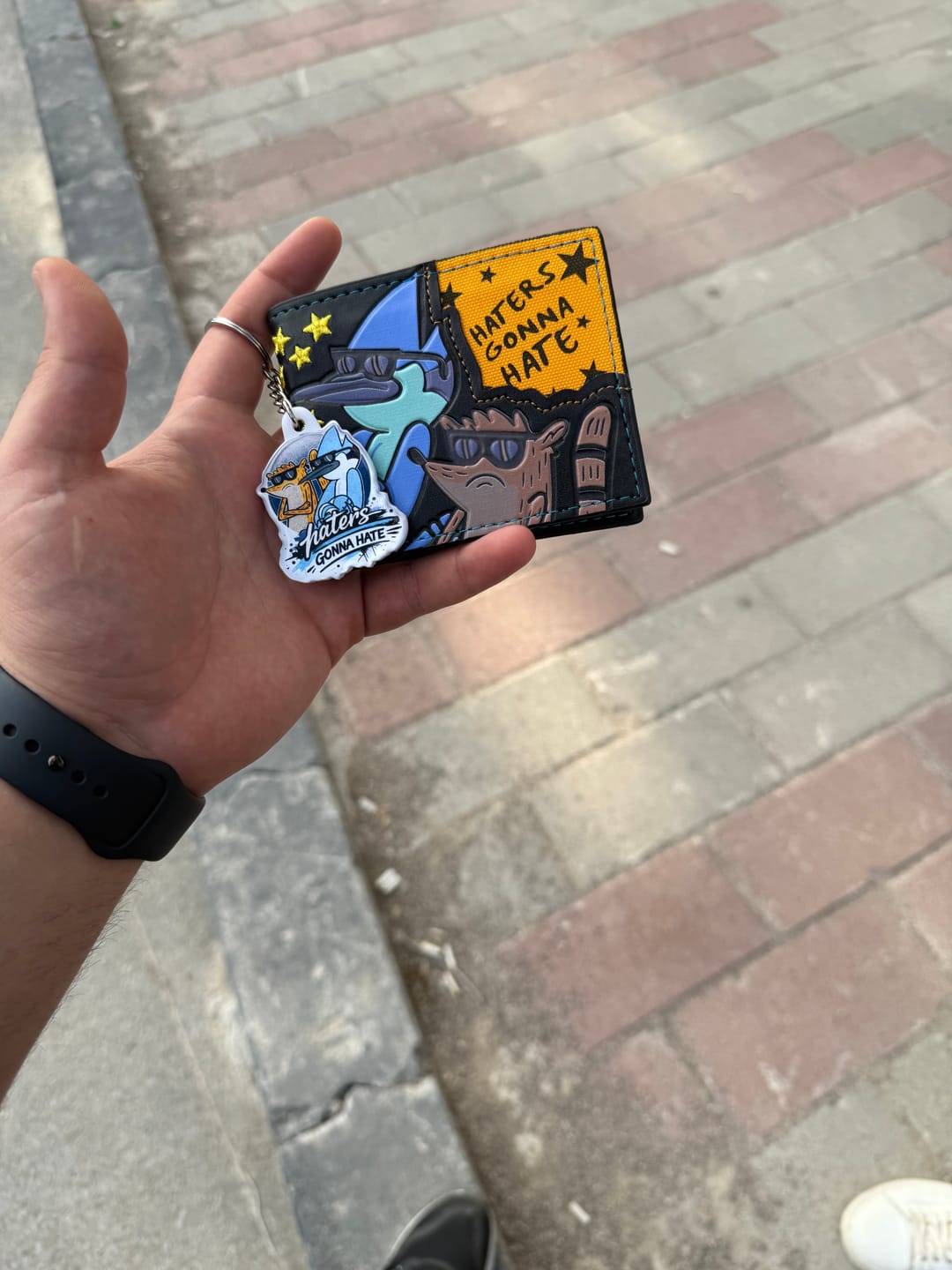 Customer photo review of Regular Show Cüzdan