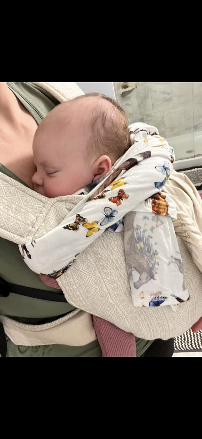 Customer photo review of Happy Baby Original Baby Carrier