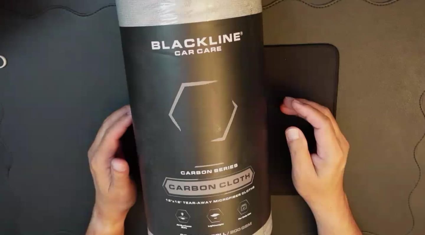 Customer photo review of BLACKLINE® CARBON CLOTH