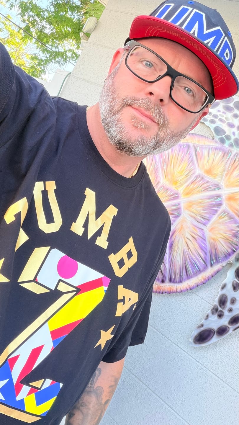 Customer photo review of Worldwide Oversized Crew Neck Top