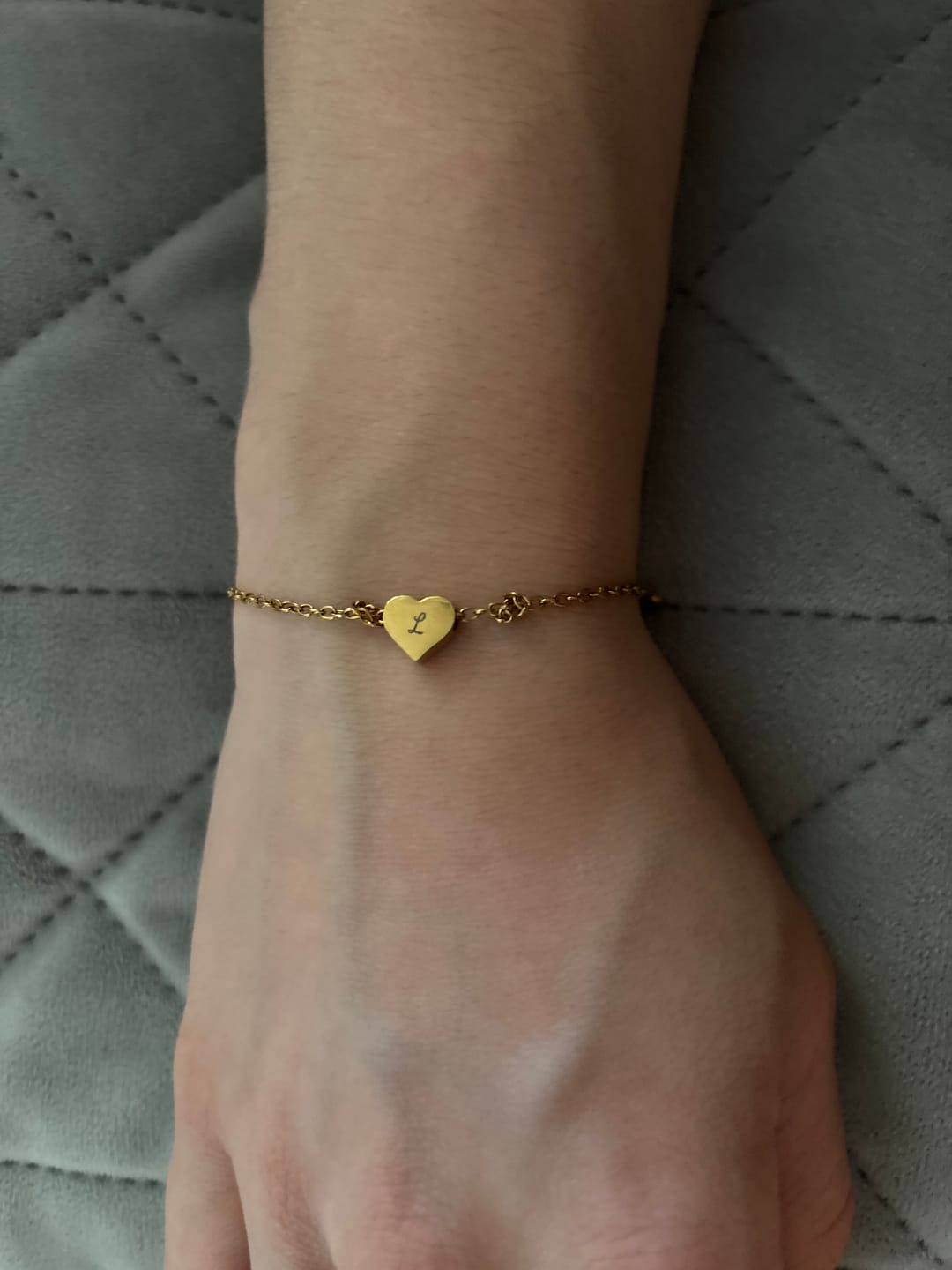 Customer photo review of Necklace: Little Heart
