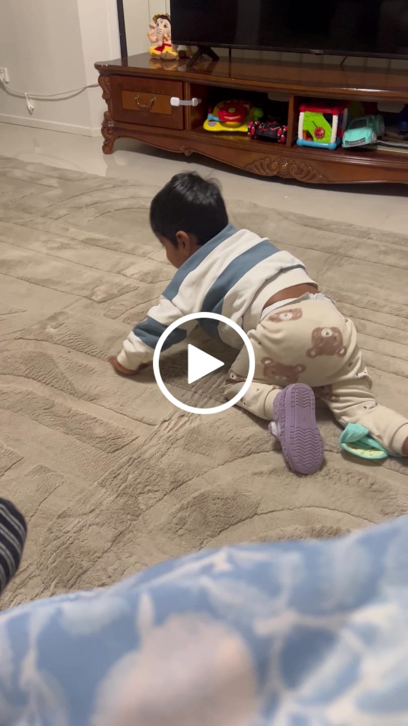 Customer video review of The Mellow Mat® Cloud Haven 3D (Soft Touch Sensory Tatami Rug)