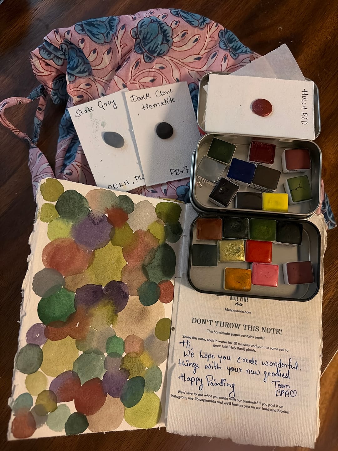 Customer photo review of GRANULATING GREENS PALETTE