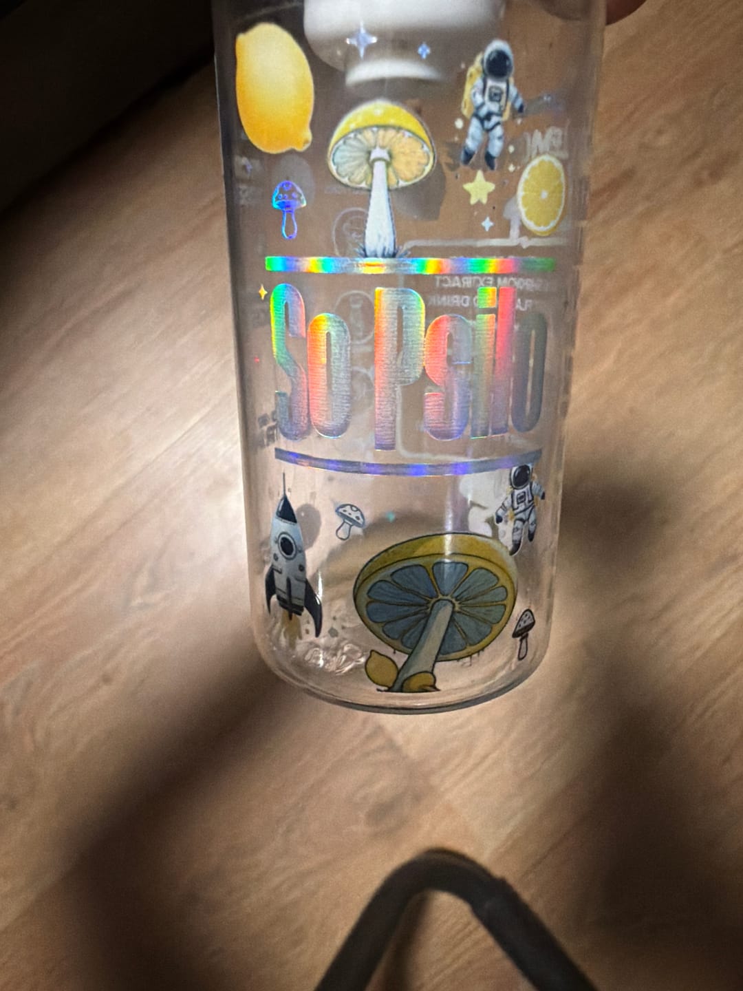 Customer photo review of Non Detect Magic Water – Legal Mushroom Drink