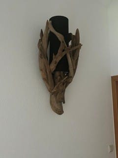 Customer photo review of Treibholz Wand Lampe VILLA