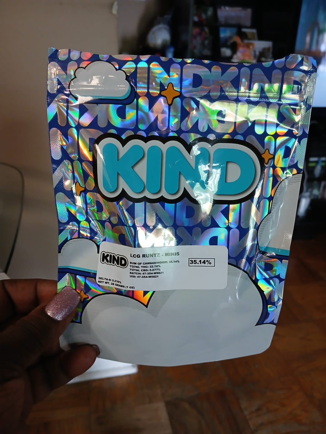 Customer photo review of LCG Runtz - Minis - 28 Grams - Hybrid