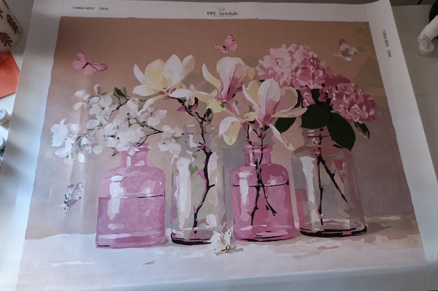 Customer photo review of Fragile | Paint by Number