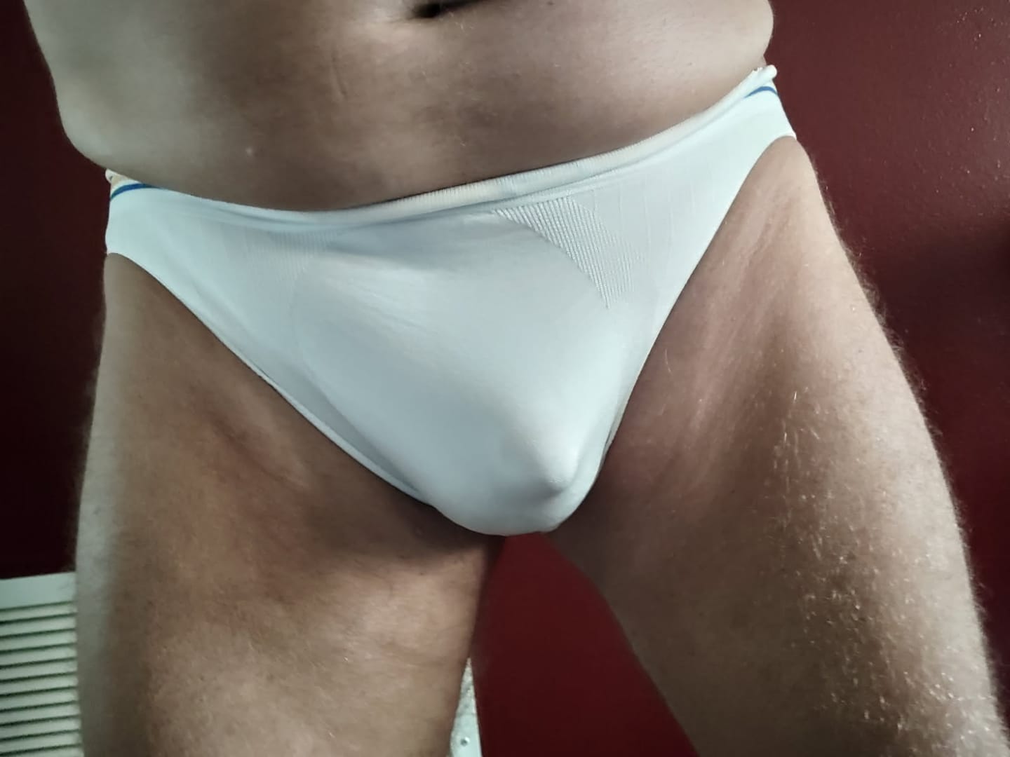 Customer photo review of 5 Pack ALLMIX Men's Seamless Bulge Pouch Briefs