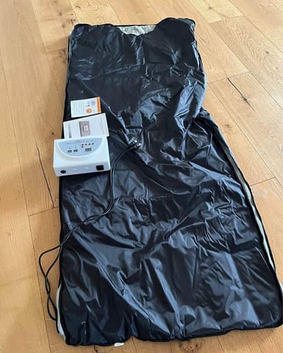 Customer photo review of Infrarødt Saunateppe 2-soner