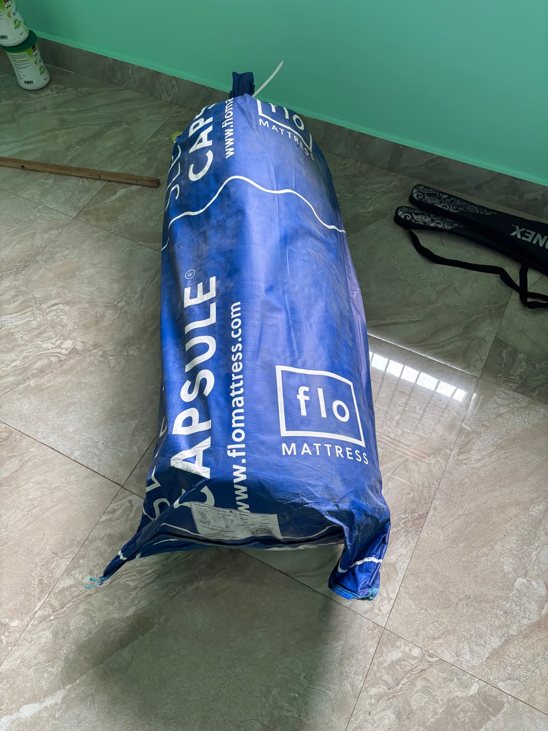 Customer photo review of Flo Aloe Vera Gel Infused Waterproof Mattress Protector