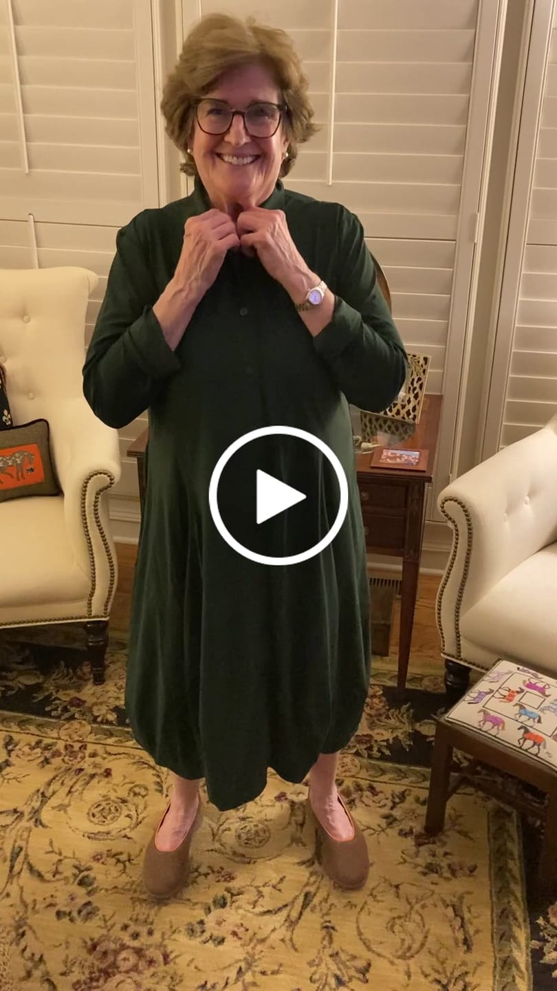 Customer video review of Essential Tekbika Barb Dress, Forest