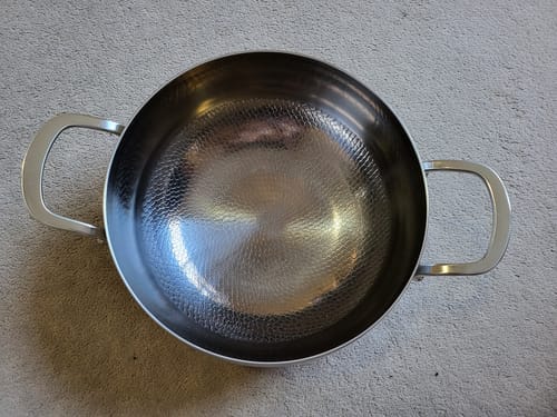 Customer photo review of Pure Titanium Deep Braising Pan Pro