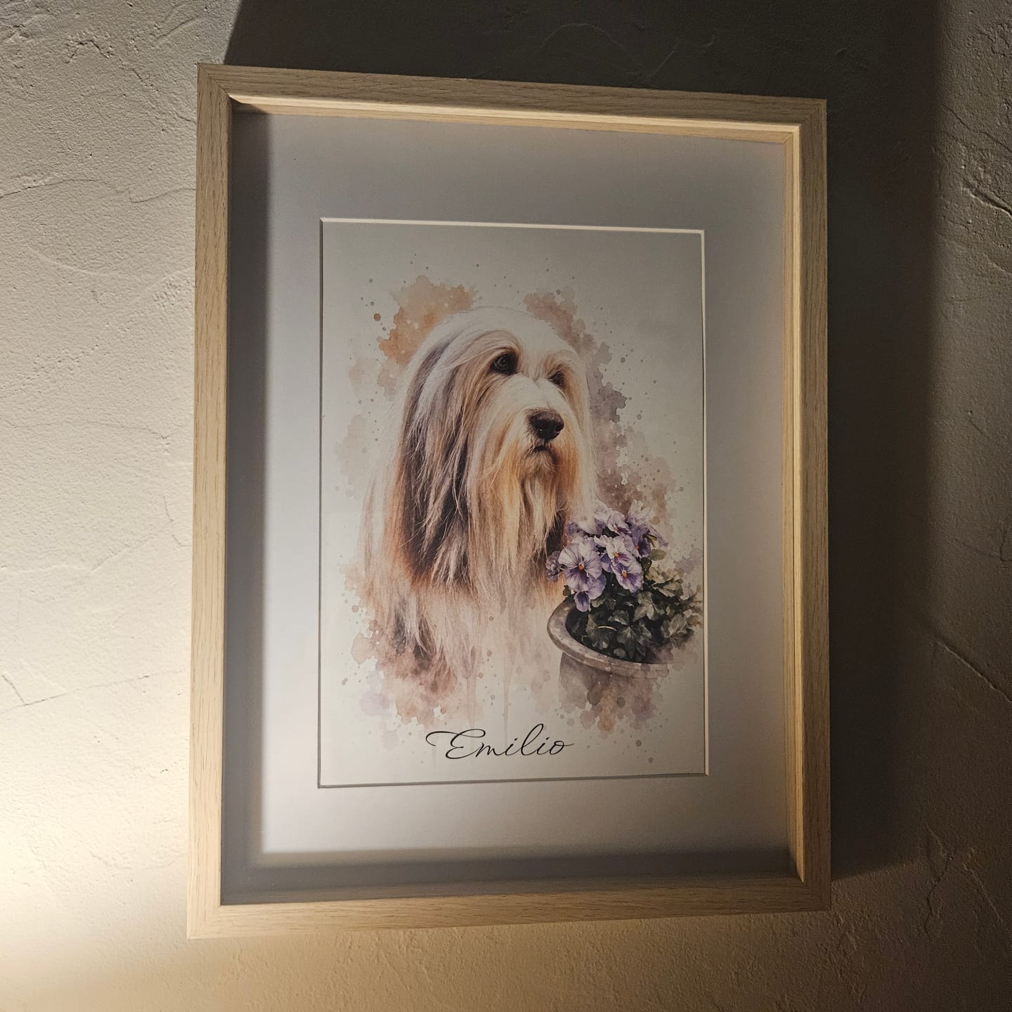 Customer photo review of Dein Haustier als Kunstwerk – mit Live-Vorschau, als Poster oder Leinwand