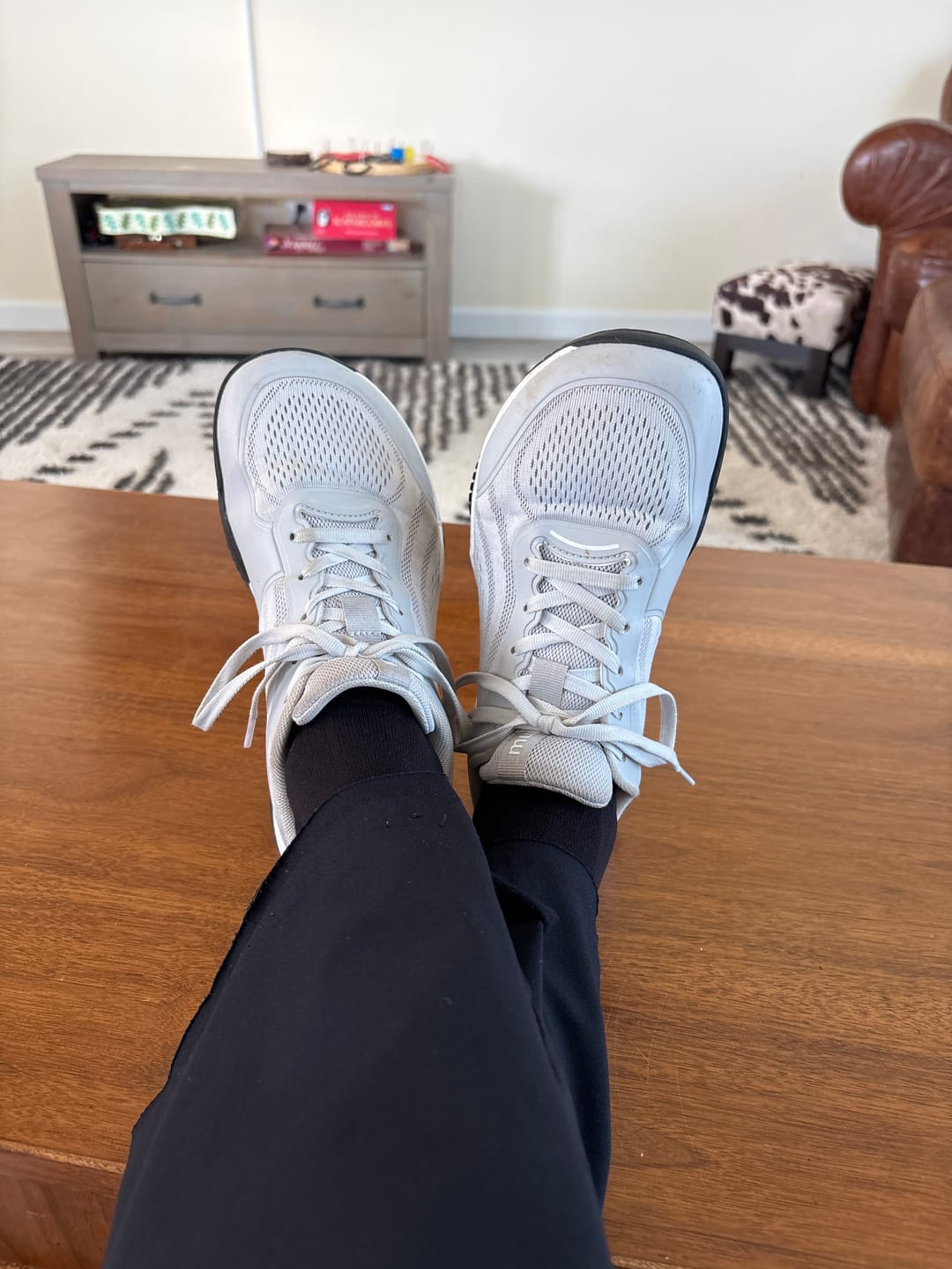 Customer photo review of CUURT Muuv - Wide Toe Box Court Shoes (Unisex)