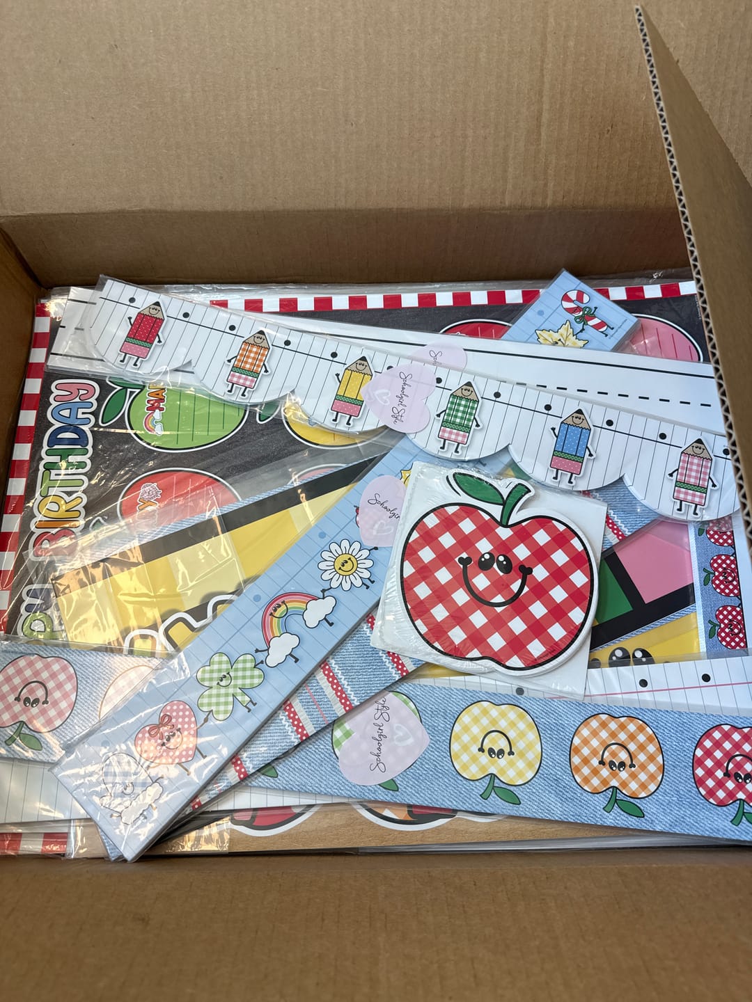 Customer photo review of 90s Teacher Full Printable Classroom Decor Bundle
