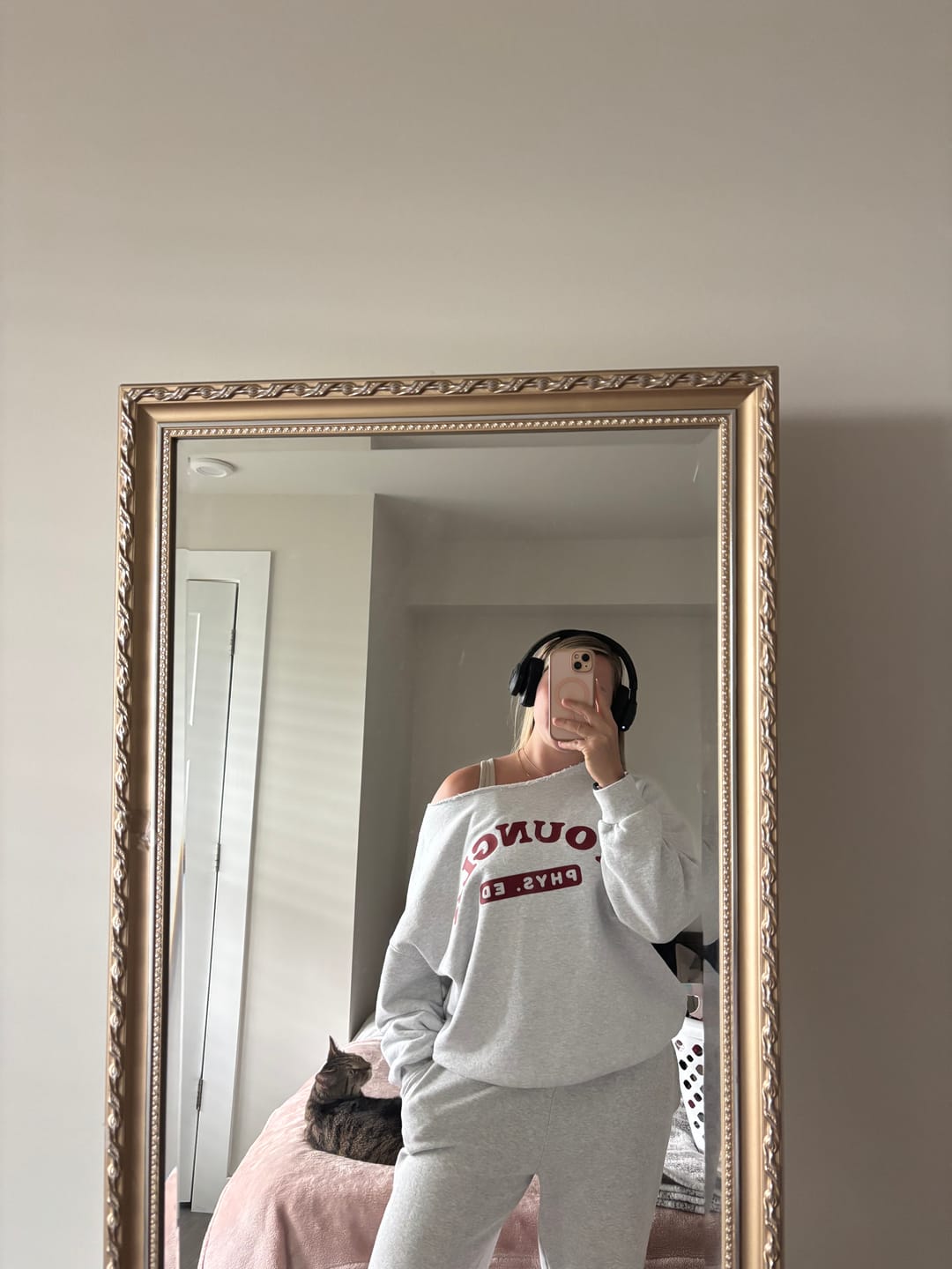 Customer photo review of W5198 - P.E. Crewneck